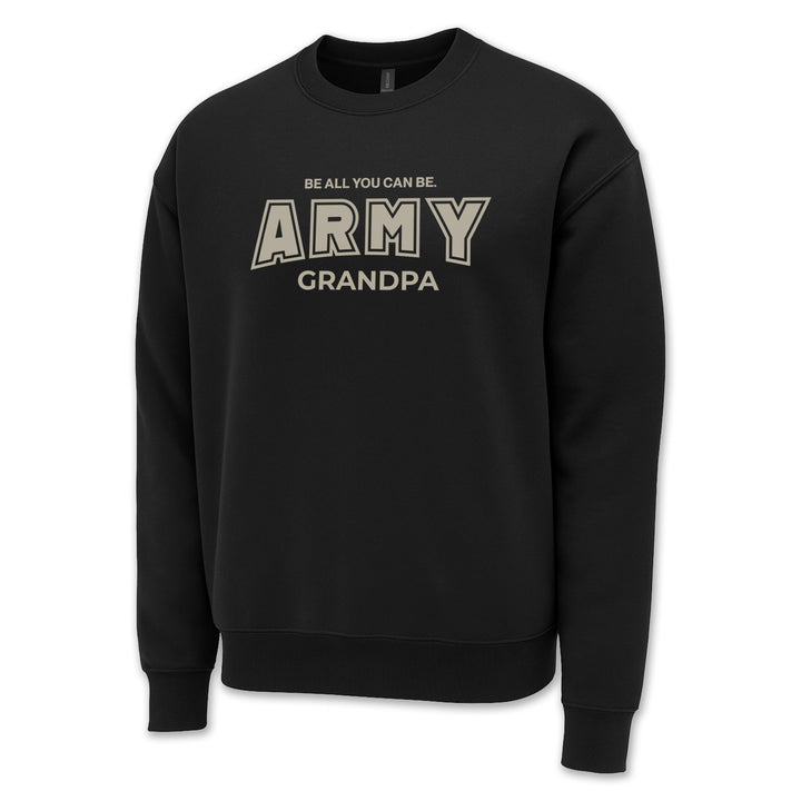 Army Grandpa Crewneck (Black)