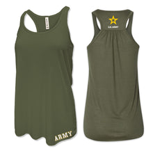 Load image into Gallery viewer, Army Ladies Duo Racerback