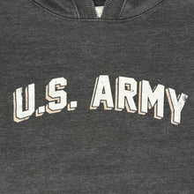 Load image into Gallery viewer, Army Ladies Distressed Arch Hood (Washed Black)