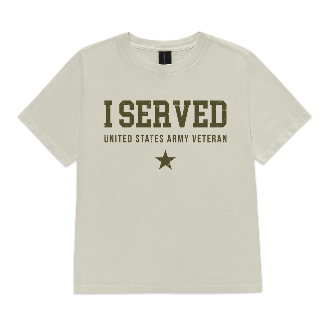 Army Women's I served T-Shirt