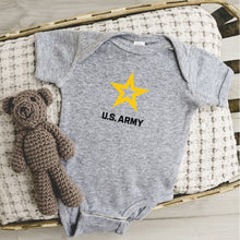 Load image into Gallery viewer, Army Star Infant Romper