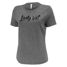 Load image into Gallery viewer, Army Lady Vet Full Chest Logo Ladies T-Shirt