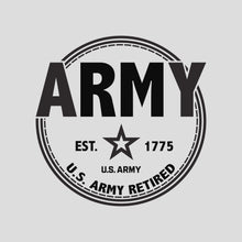 Load image into Gallery viewer, Army Retired Ladies T-Shirt