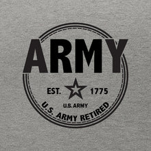 Load image into Gallery viewer, Army Retired Left Chest Hood