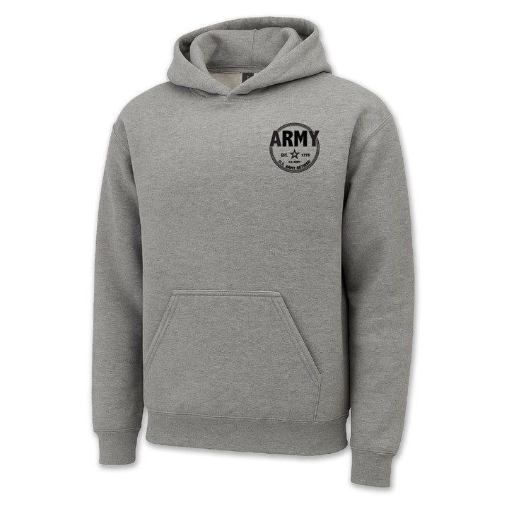 Army Retired Left Chest Hood