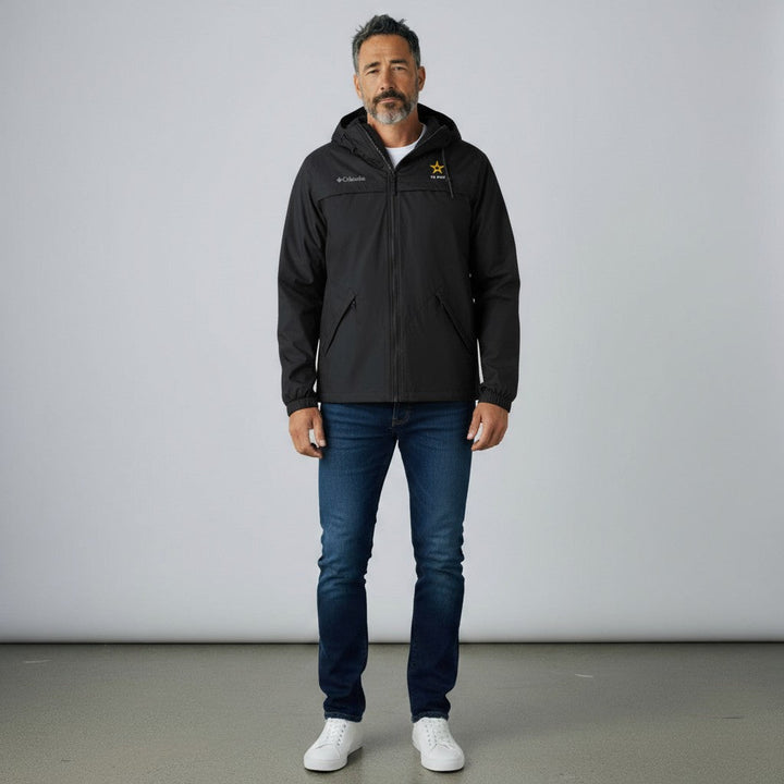 Army Star Columbia Oroville Creek Lined Jacket (Black)*