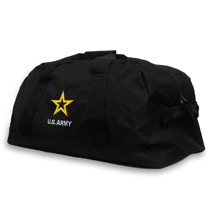 Army Star Dome Duffel Bag (Black)