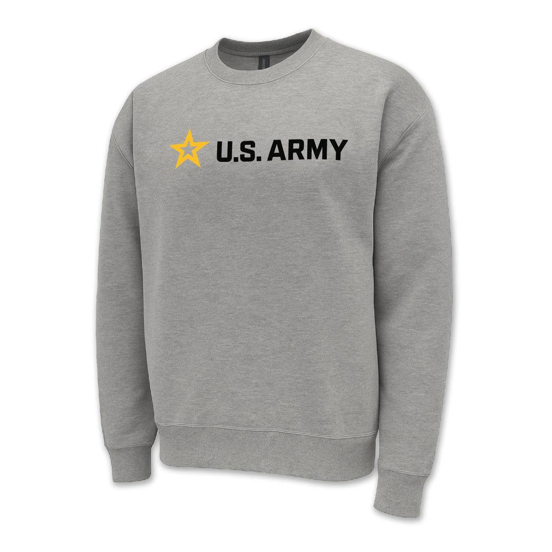 Army Star Full Chest Crewneck