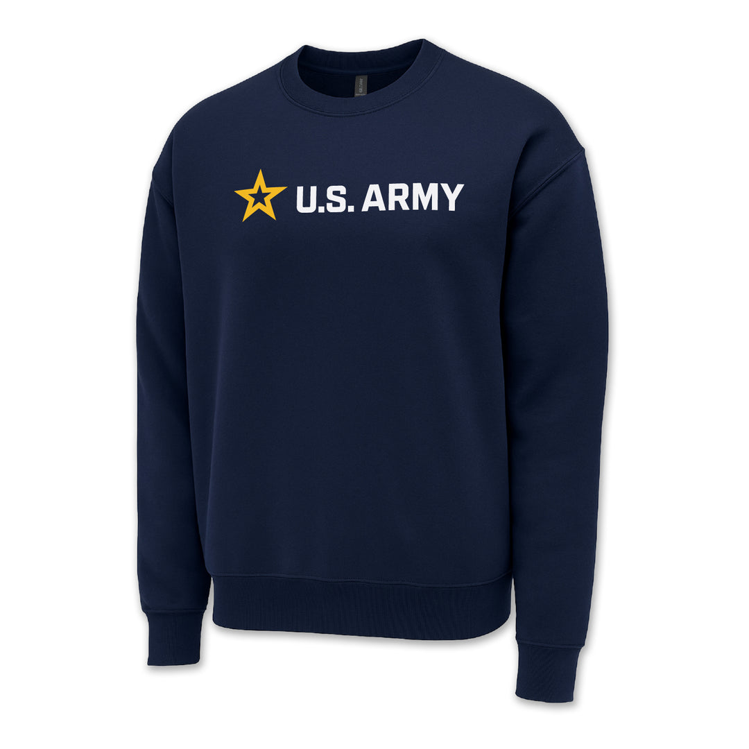 Army Star Full Chest Crewneck