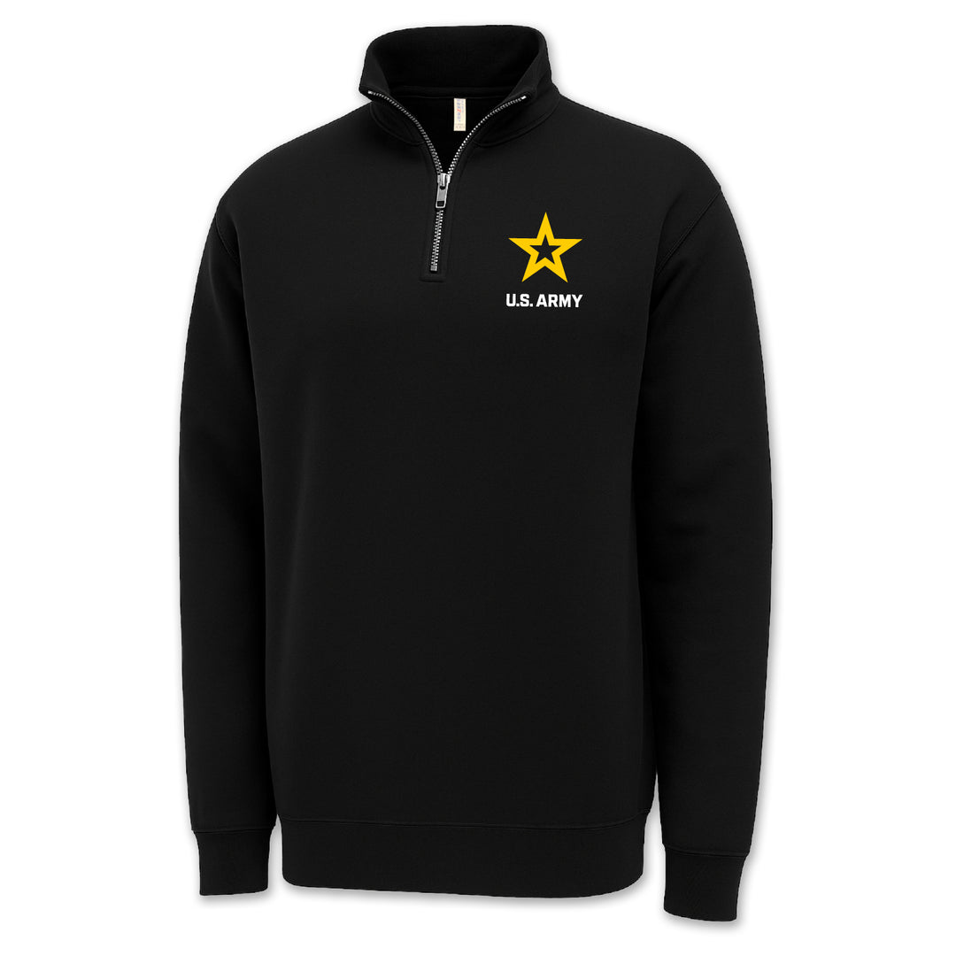 Army Star Left Chest 1/4 Zip