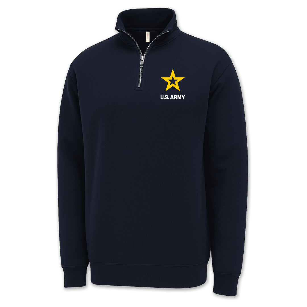 Army Star Left Chest 1/4 Zip