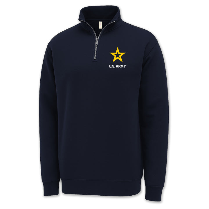 Army Star Left Chest 1/4 Zip