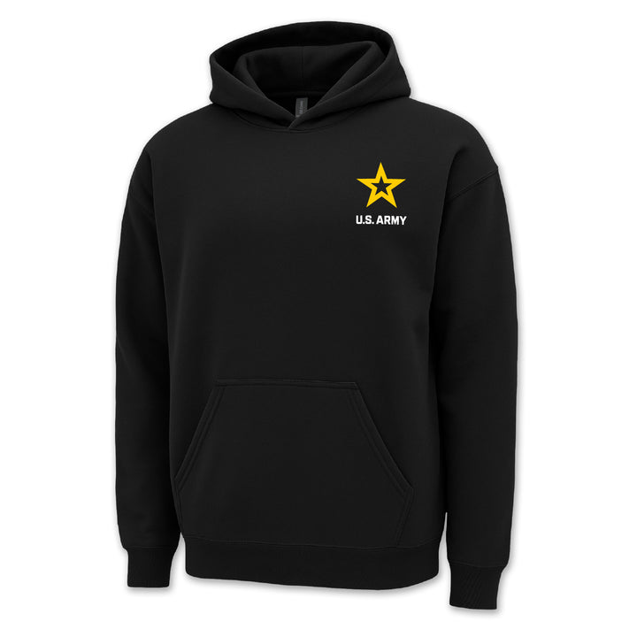 Army Star Left Chest Hood