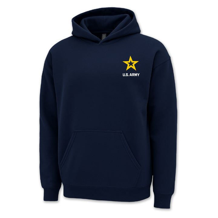 Army Star Left Chest Hood