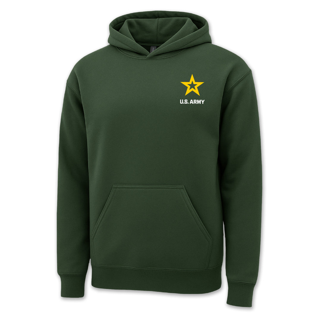 Army Star Left Chest Hood