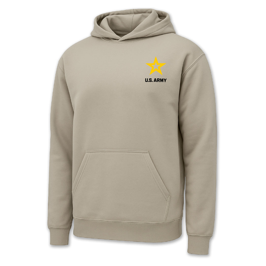 Army Star Left Chest Hood