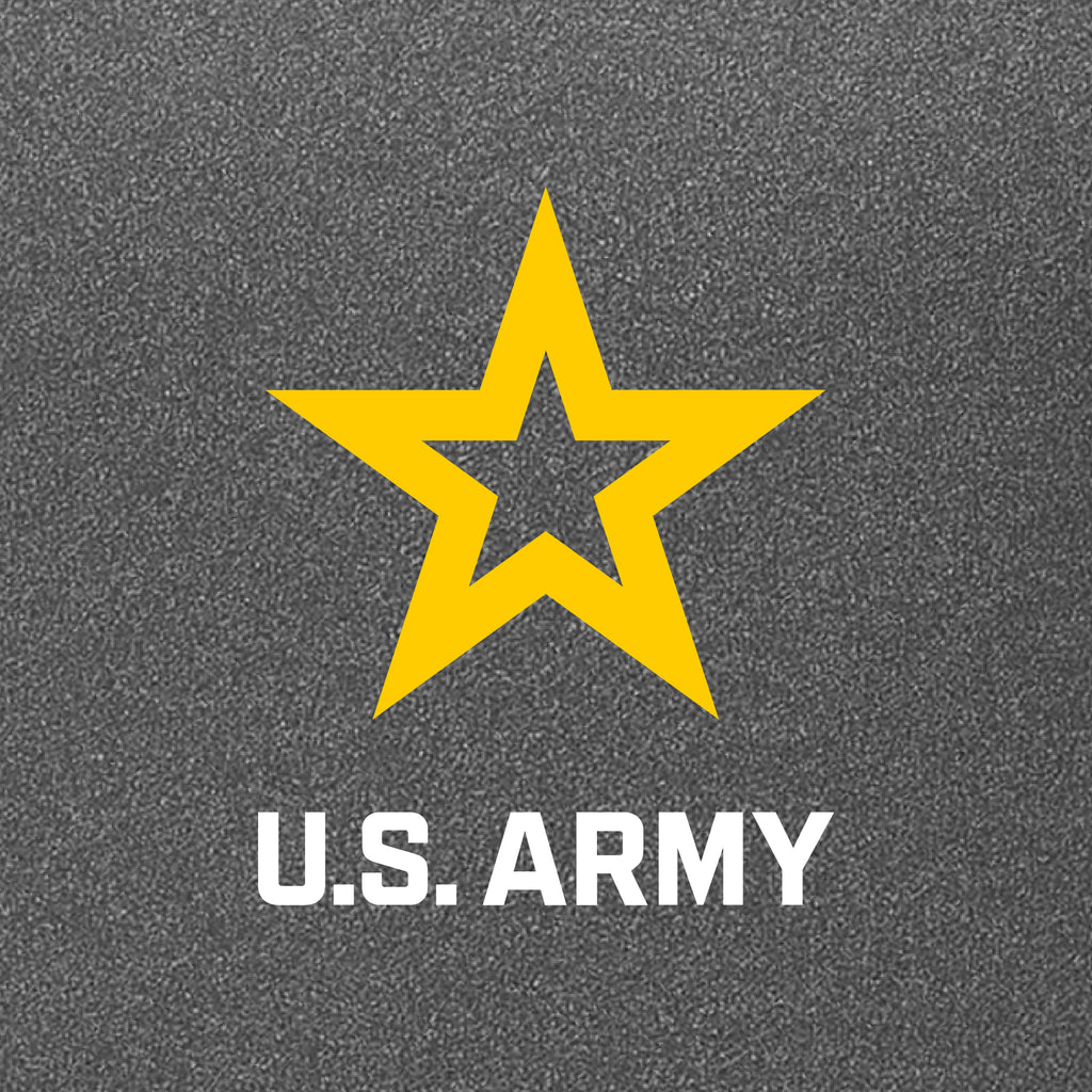 Army Star Left Chest Performance Hood (Grey)