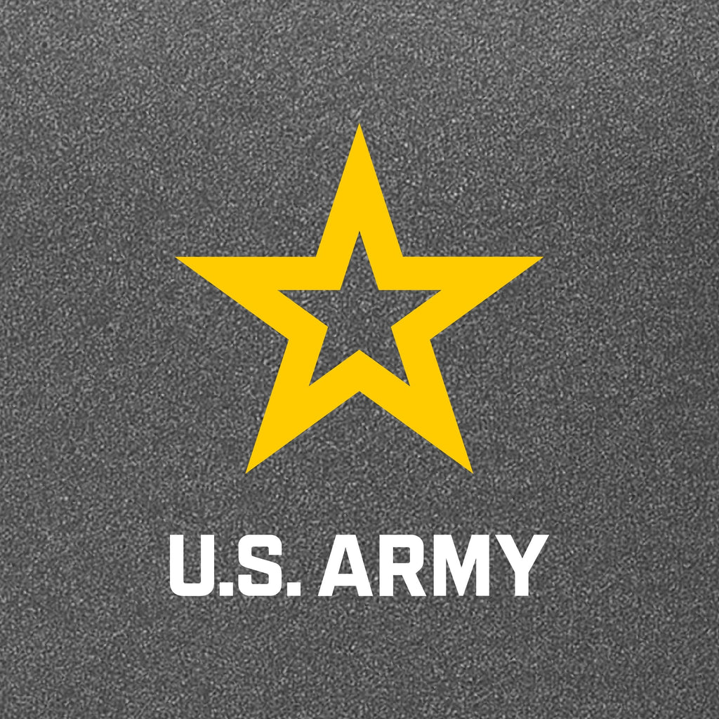 Army Star Left Chest Performance Hood (Grey)