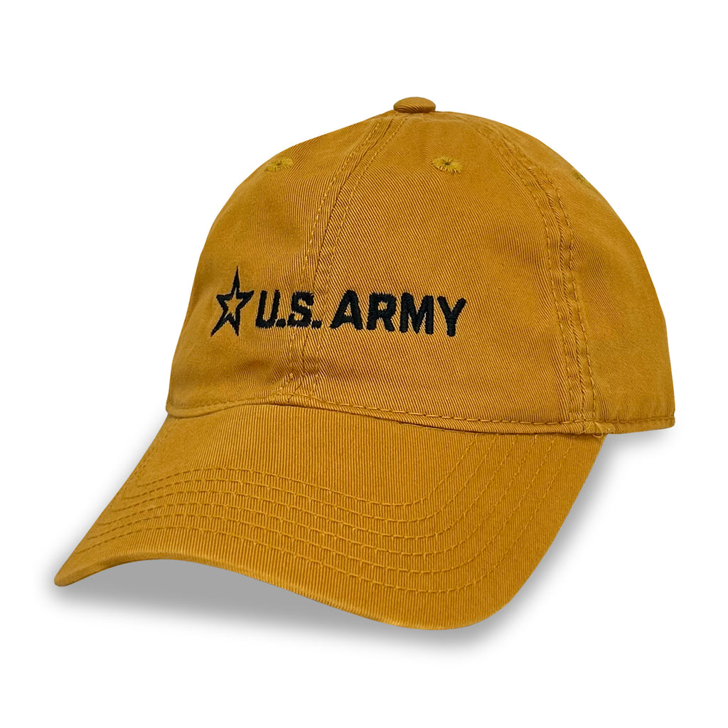 Army Star Logo Hat (Gold)