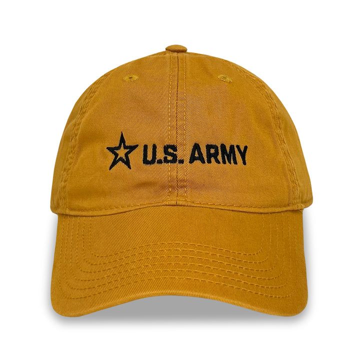 Army Star Logo Hat (Gold)