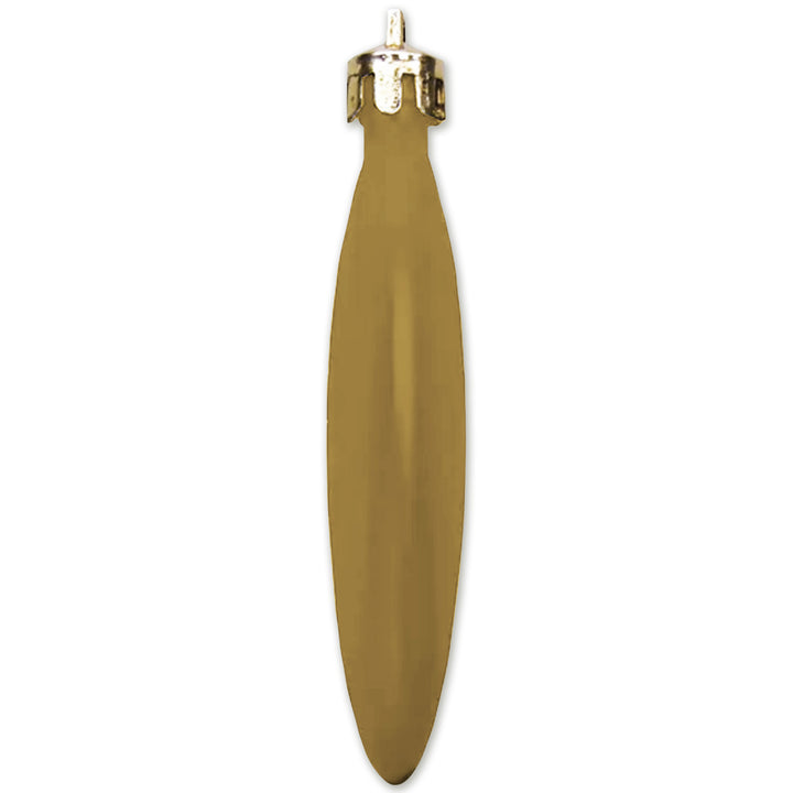 Army Teddy Bear 3" Satin Finish Flat Shatterproof Ornament (Gold)