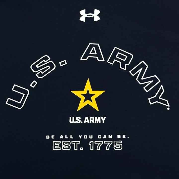 Army Under Armour Be All You Can Be Rival Fleece Hood (Black)