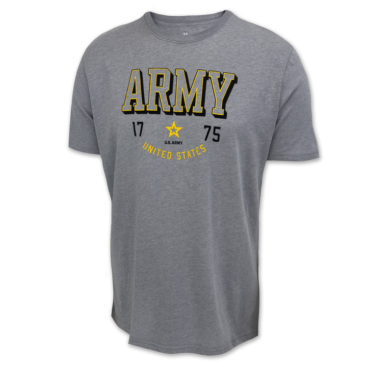 Army Under Armour 1775 Performance Cotton T-Shirt (Grey)