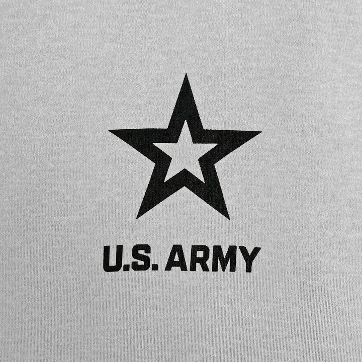 Army Under Armour Hooded Long Sleeve Zip Tee (Grey)