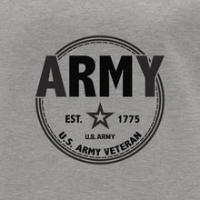 Load image into Gallery viewer, Army Veteran Left Chest Crewneck