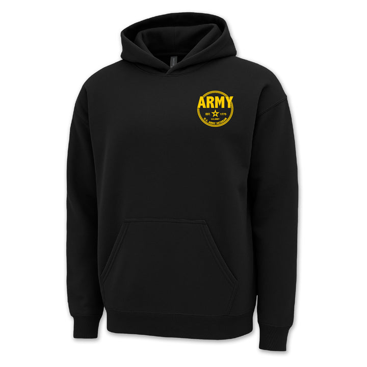 Army Veteran Left Chest Hood