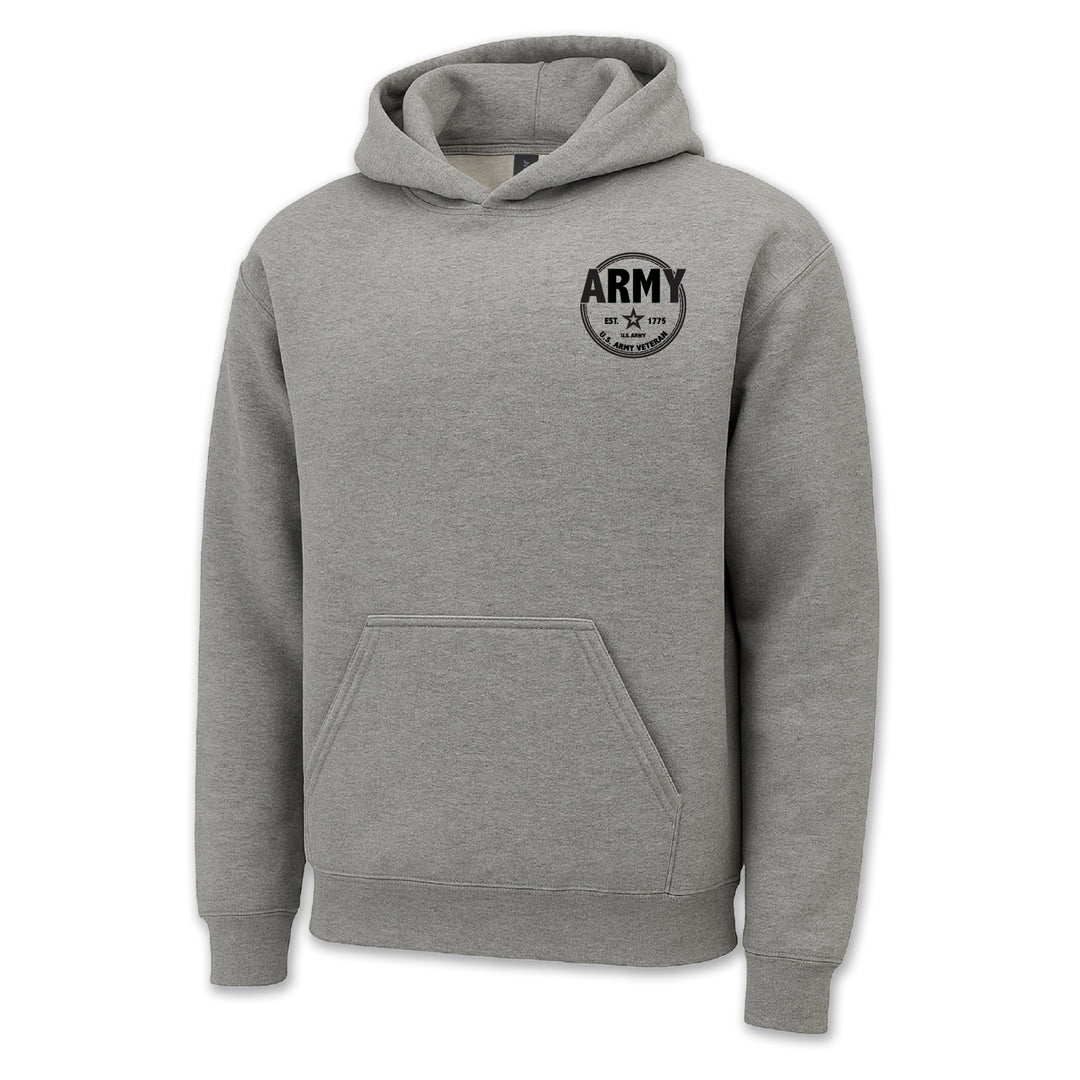 Army Veteran Left Chest Hood