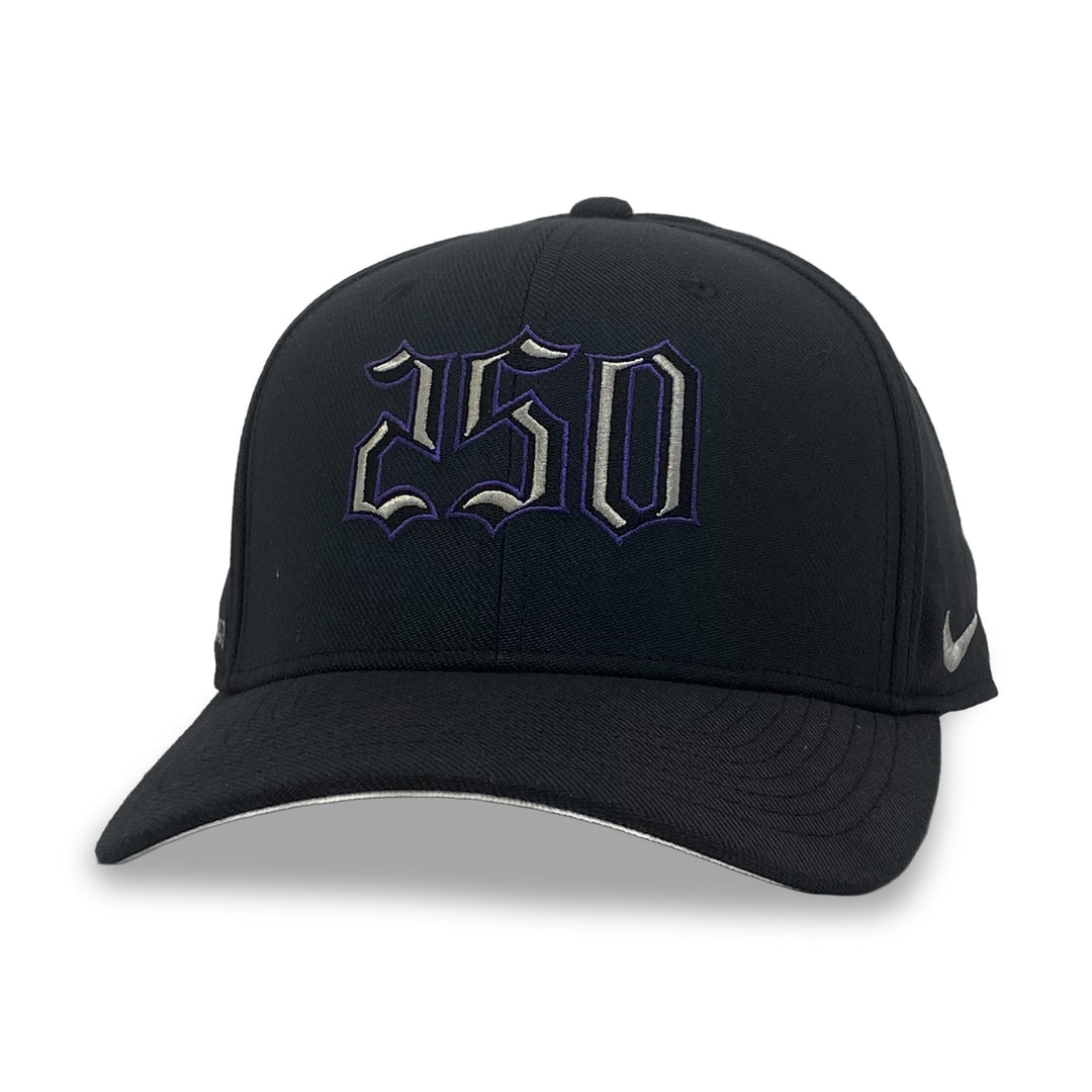 Army Nike 2025 Rivalry 250 Rise Swoosh Flex Hat (Black)