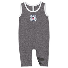 Load image into Gallery viewer, Coast Guard Seal Infant Tank Romper