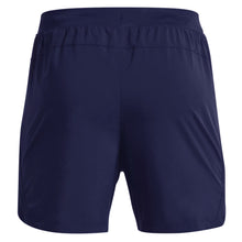 Load image into Gallery viewer, Space Force Delta Under Armour Men&#39;s Launch Run 5&quot; Shorts (Navy)