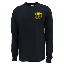 Load image into Gallery viewer, Army Veteran Left Chest Long Sleeve T-Shirt