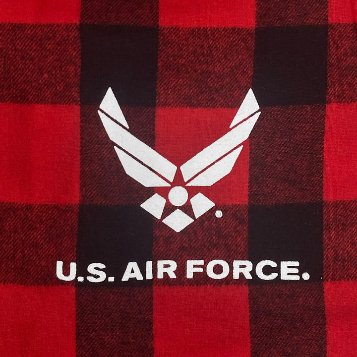 Air Force Wings Buffalo Check Flannel Pants
