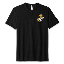 Load image into Gallery viewer, Marines EGA Mens Henley T-Shirt