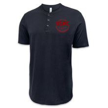 Load image into Gallery viewer, Marines Retired Mens Henley T-Shirt