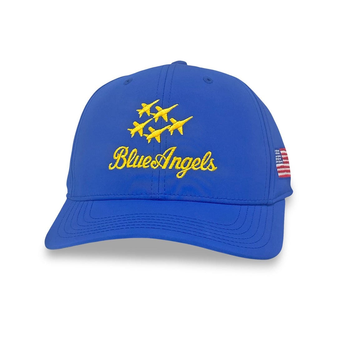 Blue Angels Back Nine Adjustable Hat (Royal)