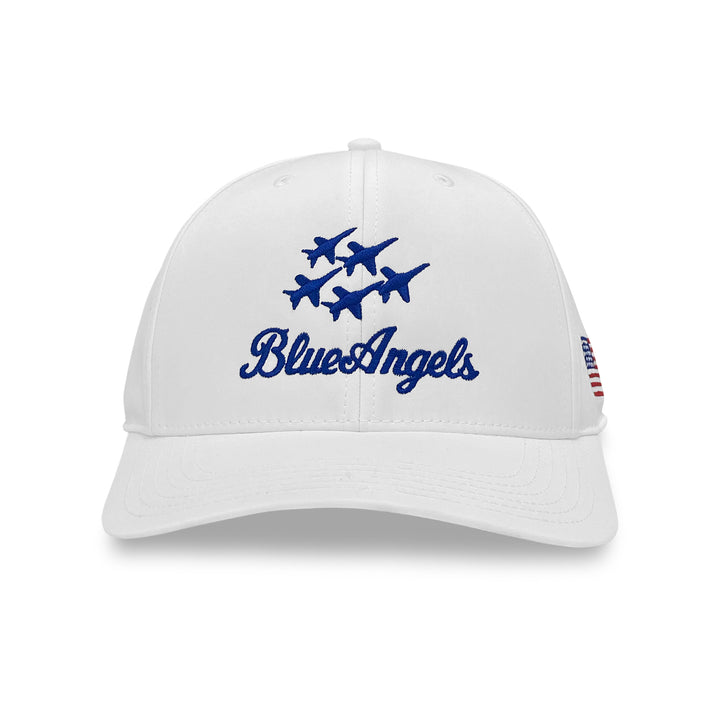 Blue Angels Back Nine Adjustable Hat (White)