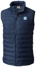 Load image into Gallery viewer, Coast Guard Seal Columbia Powder Lite Vest (Navy)*