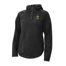 Load image into Gallery viewer, Army Star Columbia Women&#39;s Sweater Weather Pullover Hoodie (Black)*