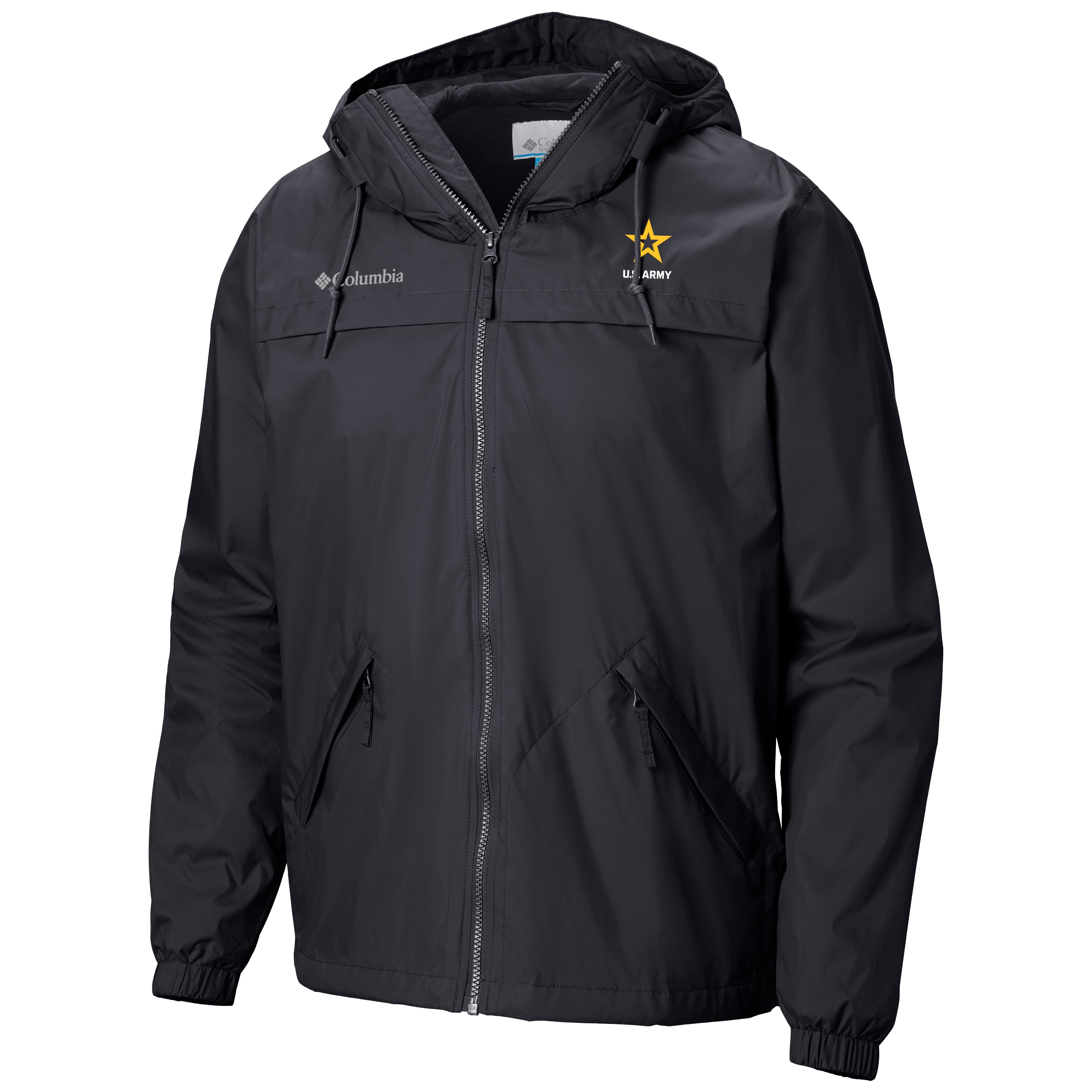 Army Star Columbia Oroville Creek Lined Jacket (Black)*