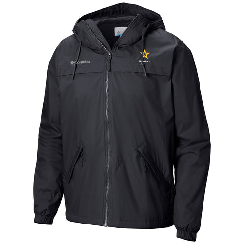 Army Star Columbia Oroville Creek Lined Jacket (Black)*