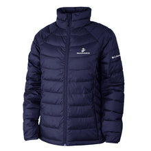 Load image into Gallery viewer, Marines EGA Columbia Women&#39;s Powder Lite II Jacket (Navy)*
