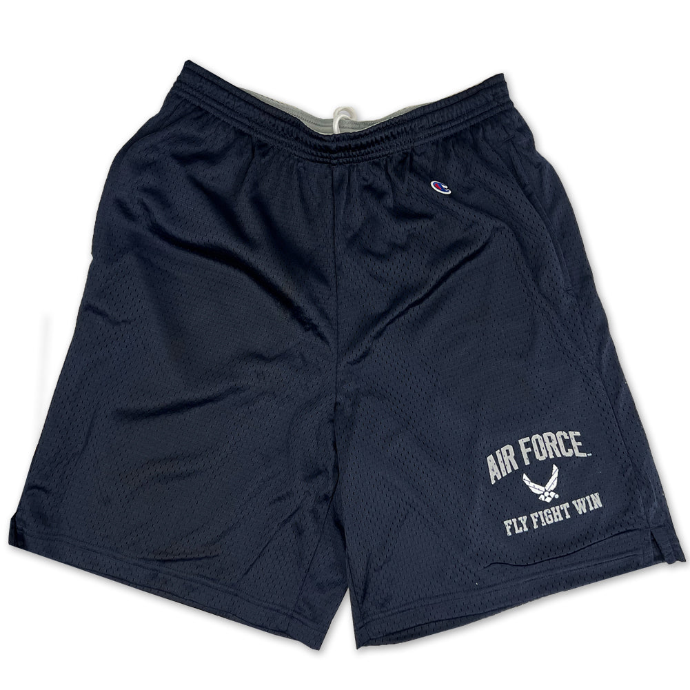 Air Force Champion Wings Mesh Shorts (Navy)