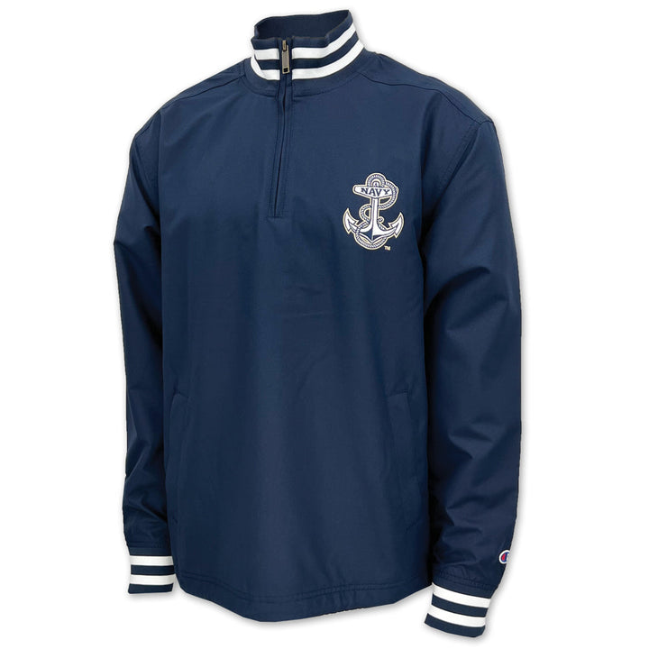 Navy Anchor Champion Men's Trooper Jacket (Navy)