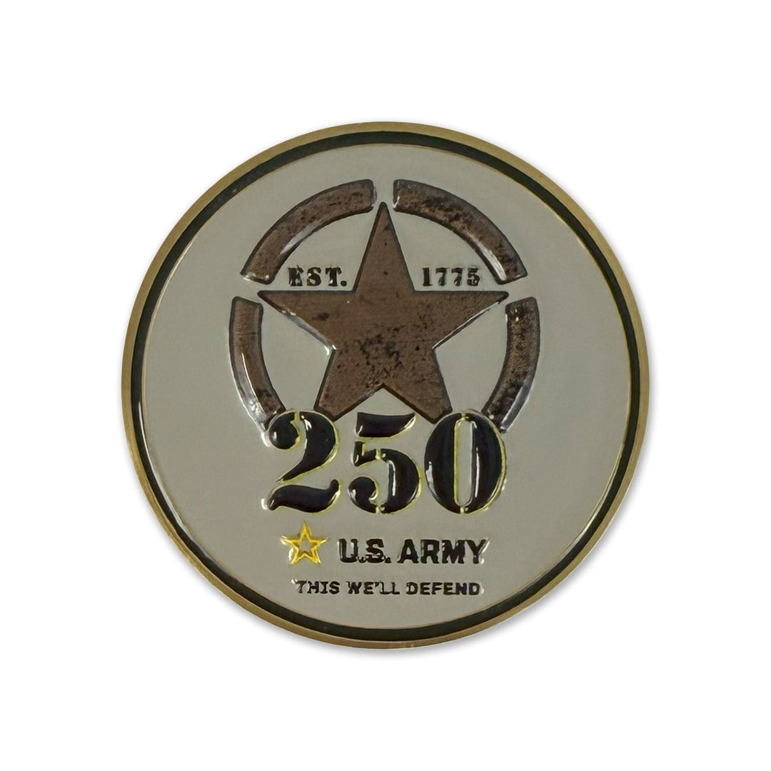U.S. Army This We'll Defend 250th Challenge Coin