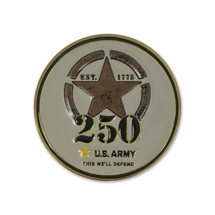 U.S. Army This We'll Defend 250th Challenge Coin