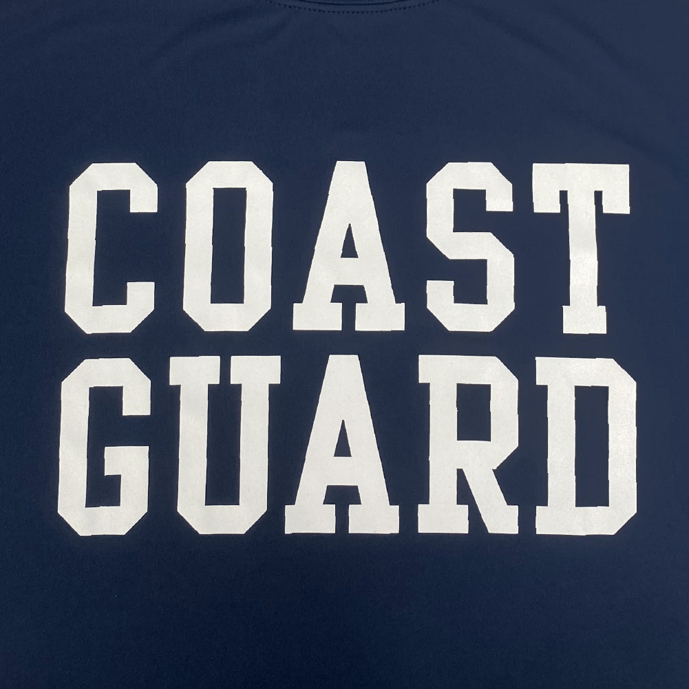 Coast Guard Block Performance Long Sleeve T (Navy) – Armed Forces Gear